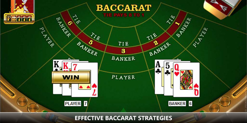 Effective baccarat strategies